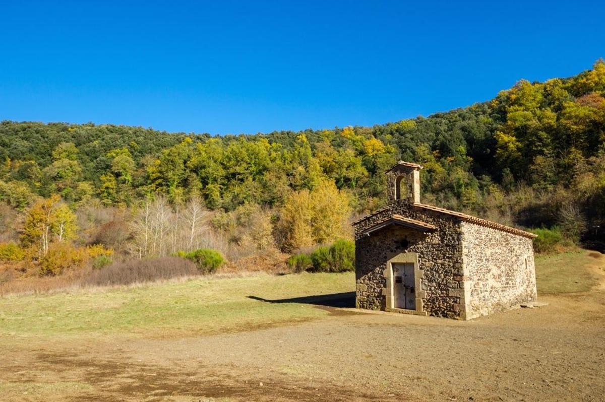 Ermita volcán Santa Margarida Garrotxa