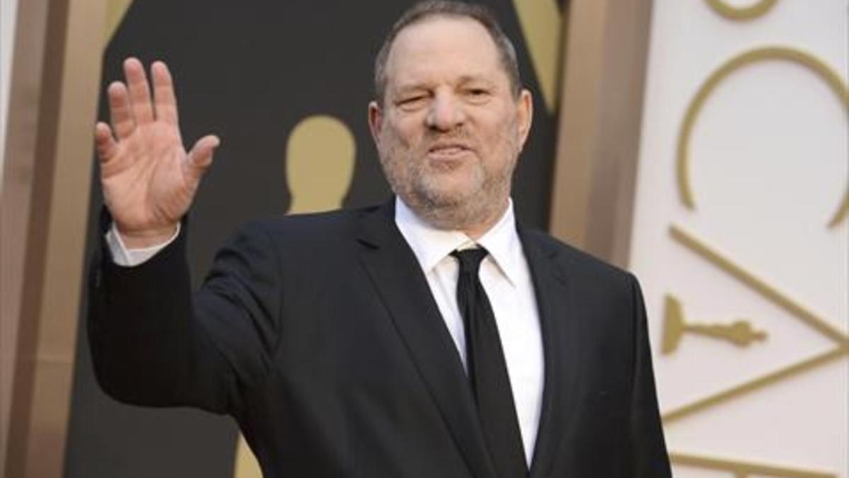 Harvey Weinstein, a su llegada a la gala de los Oscar del 2014.