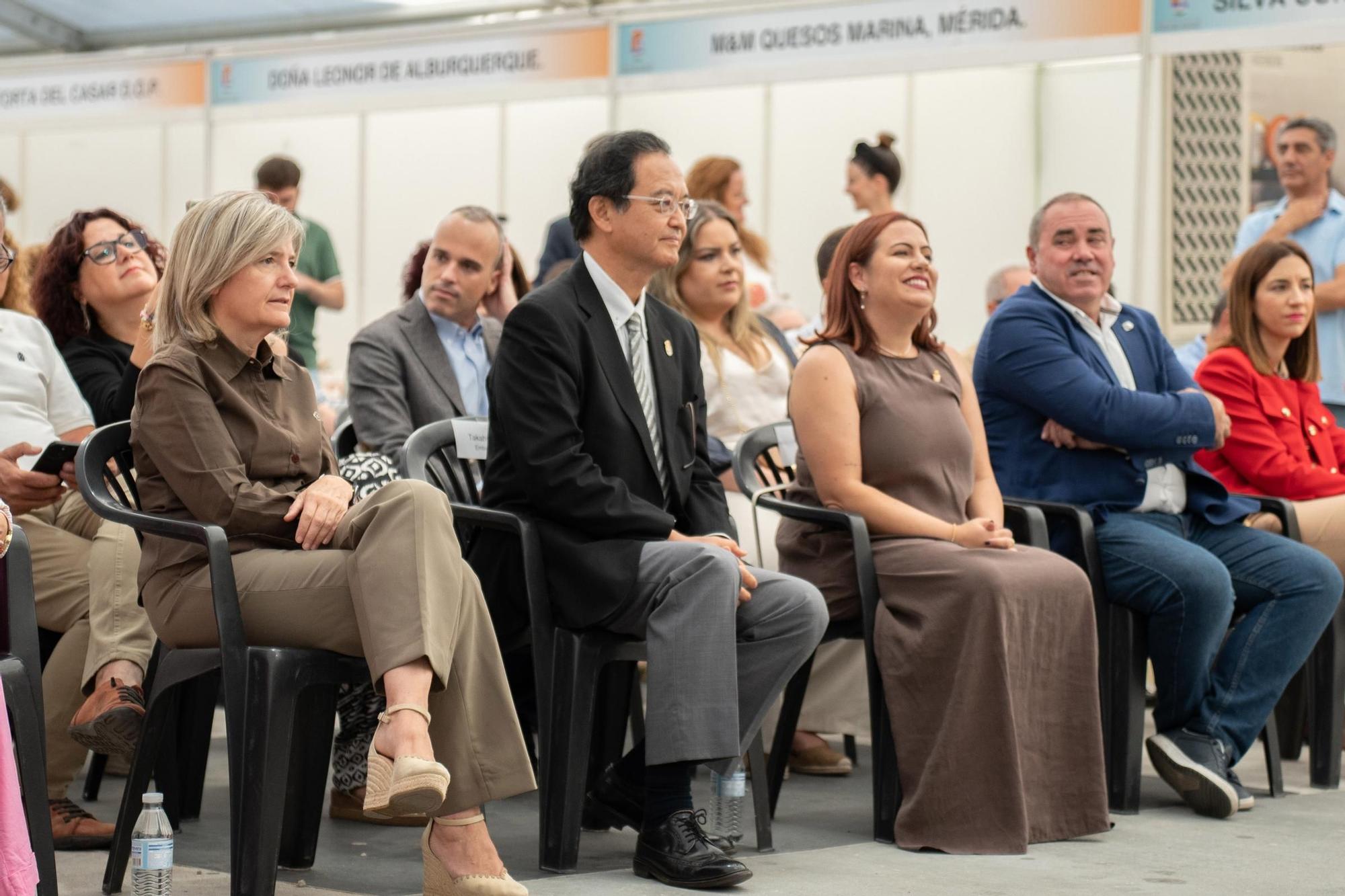 Así ha sido el acto inaugural de la Feria del Queso de Casar de Cáceres