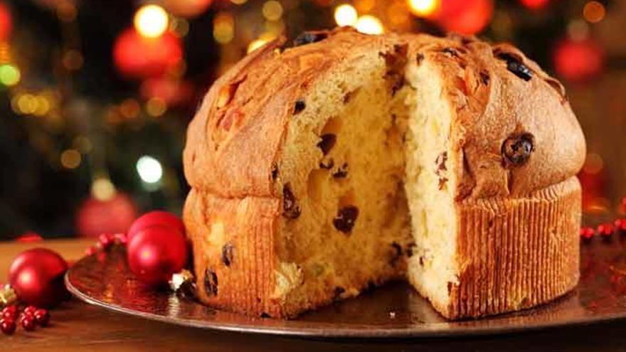 Panettone de Navidad.