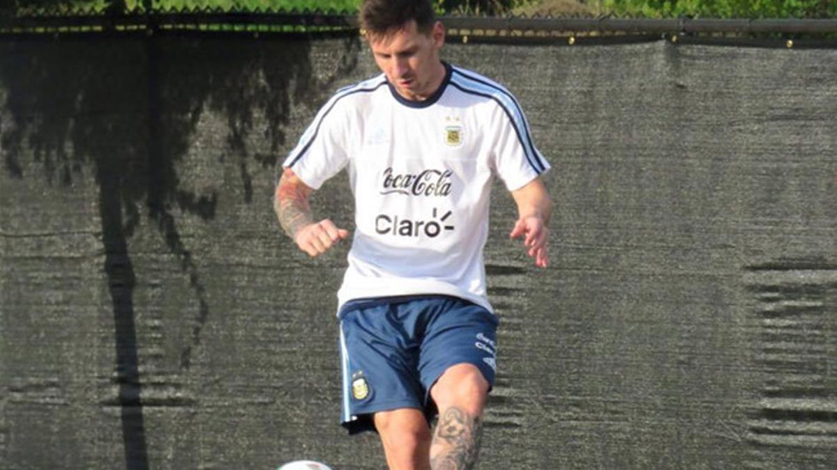 Messi sigue confiando en poder ganar títulos con Argentina