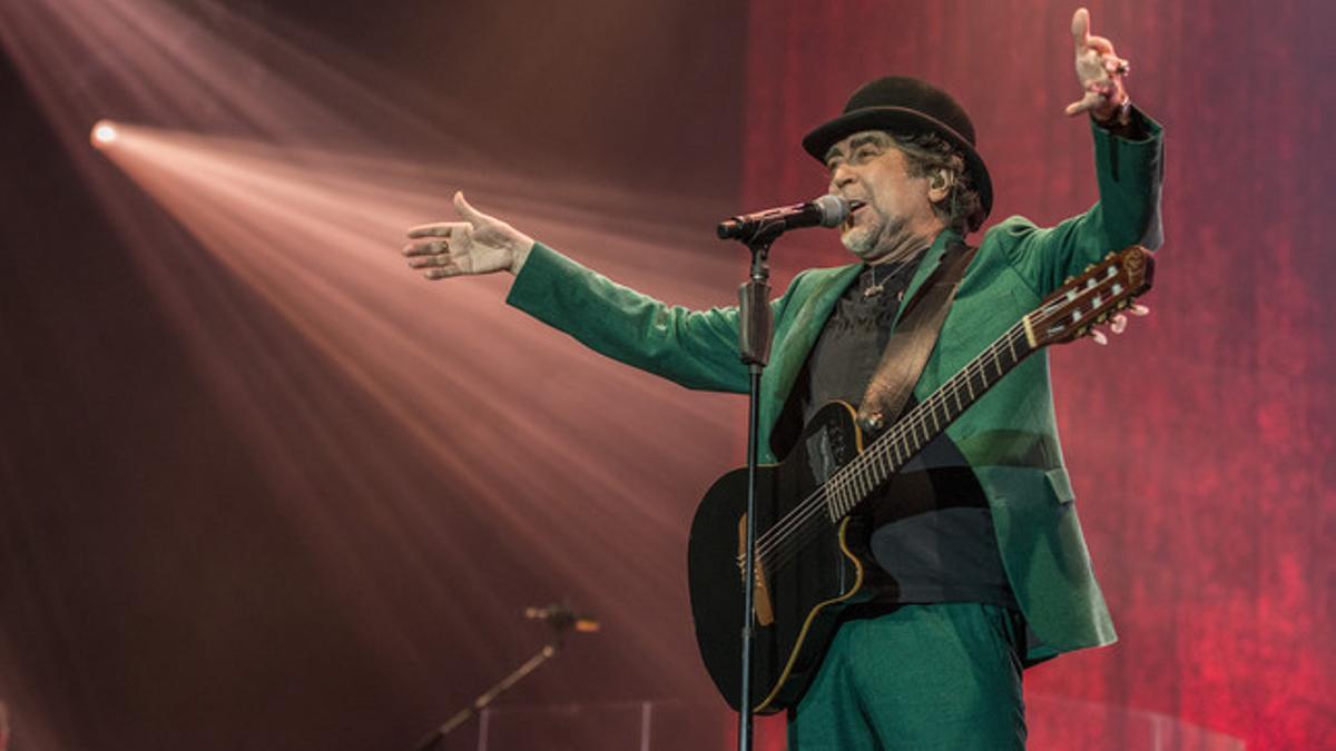 Joaquín Sabina, en el Palau Sant Jordi el pasado 22 de diciembre.