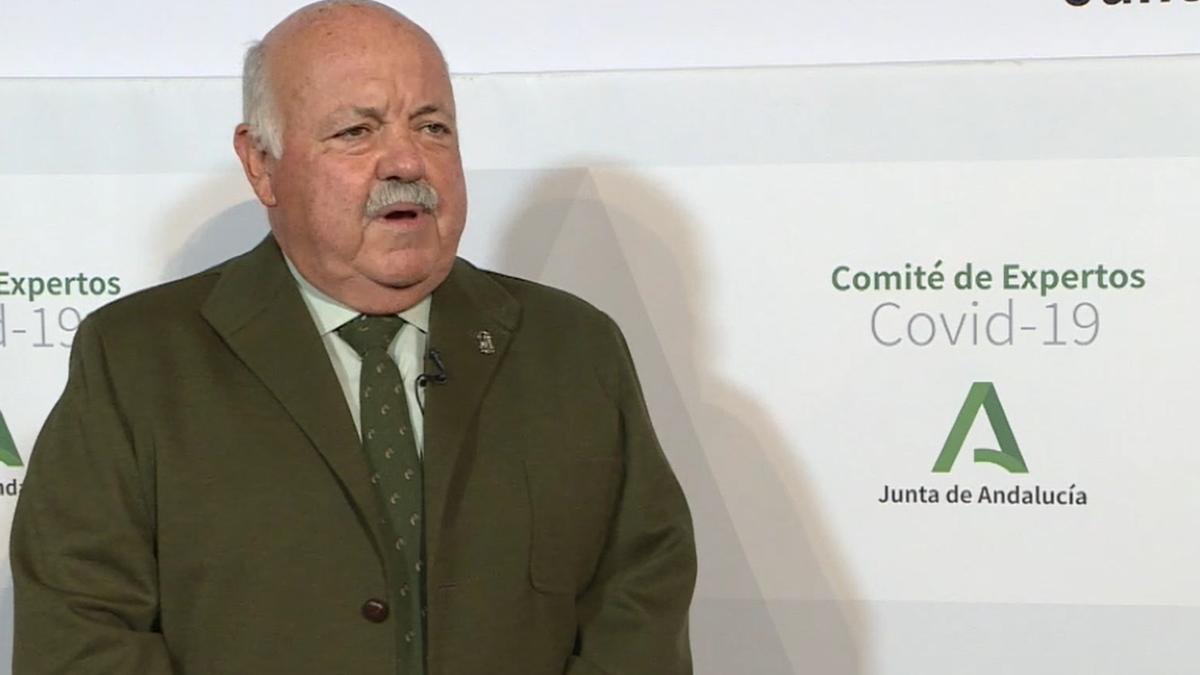 Jesús Aguirre, consejero de Salud de la Junta de Andalucía