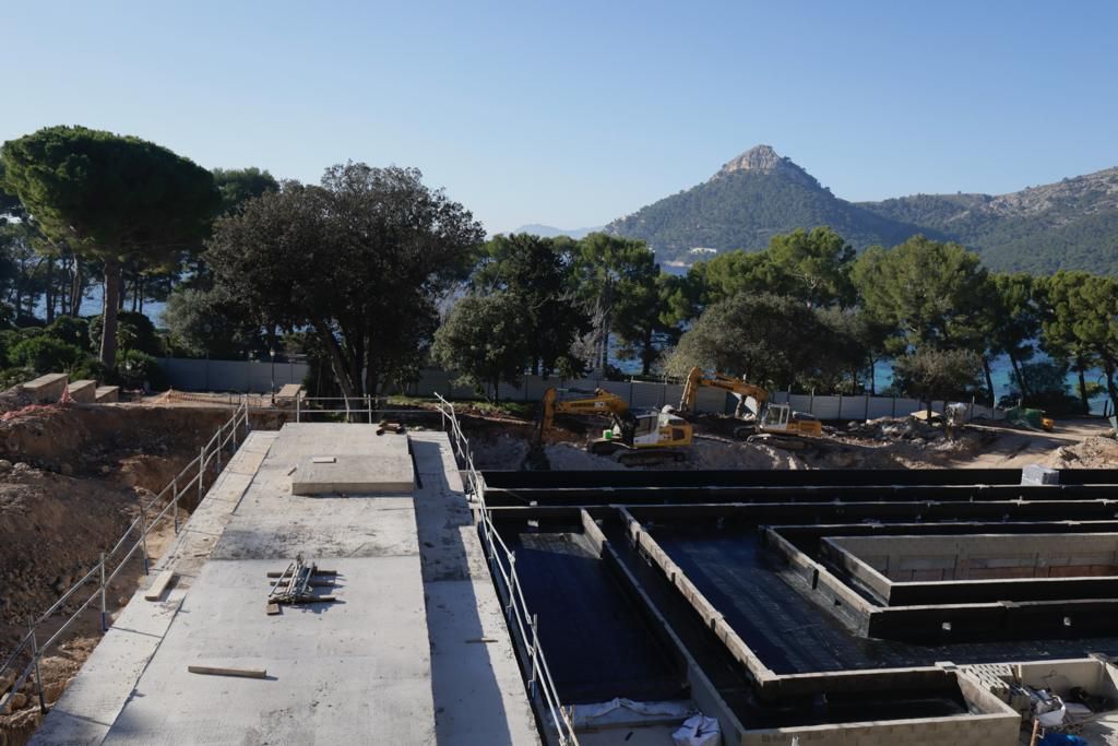 Visita a las obras del Hotel Formentor: así luce el futuro establecimiento de lujo en Mallorca