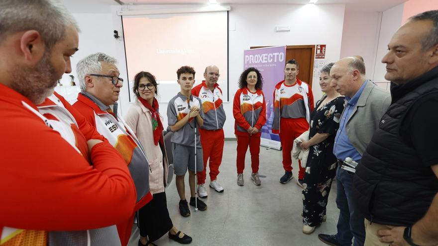 Pontevedra, base del ajedrez para ciegos