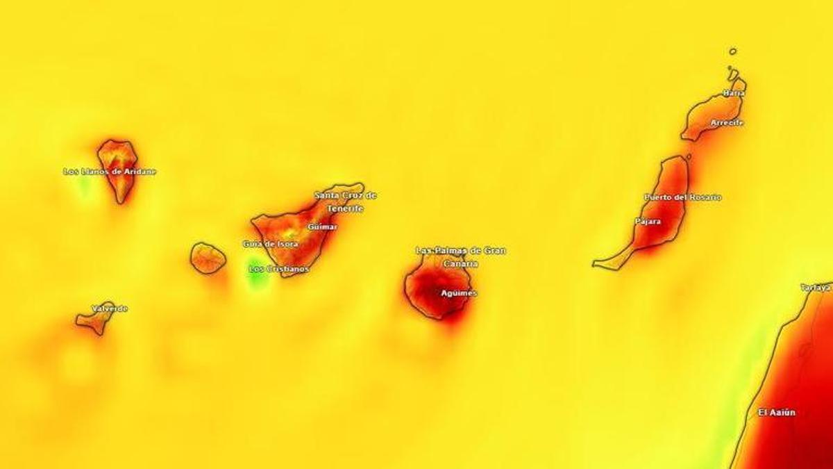 Tenerife rozará los 34 ºC este viernes: la Aemet avisa de un nuevo repunte del calor