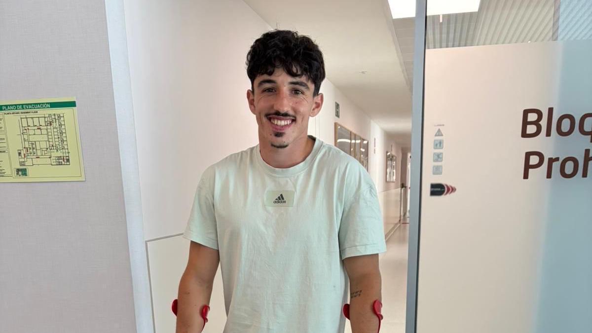 Diego López habla en zona mixta tras su gol
