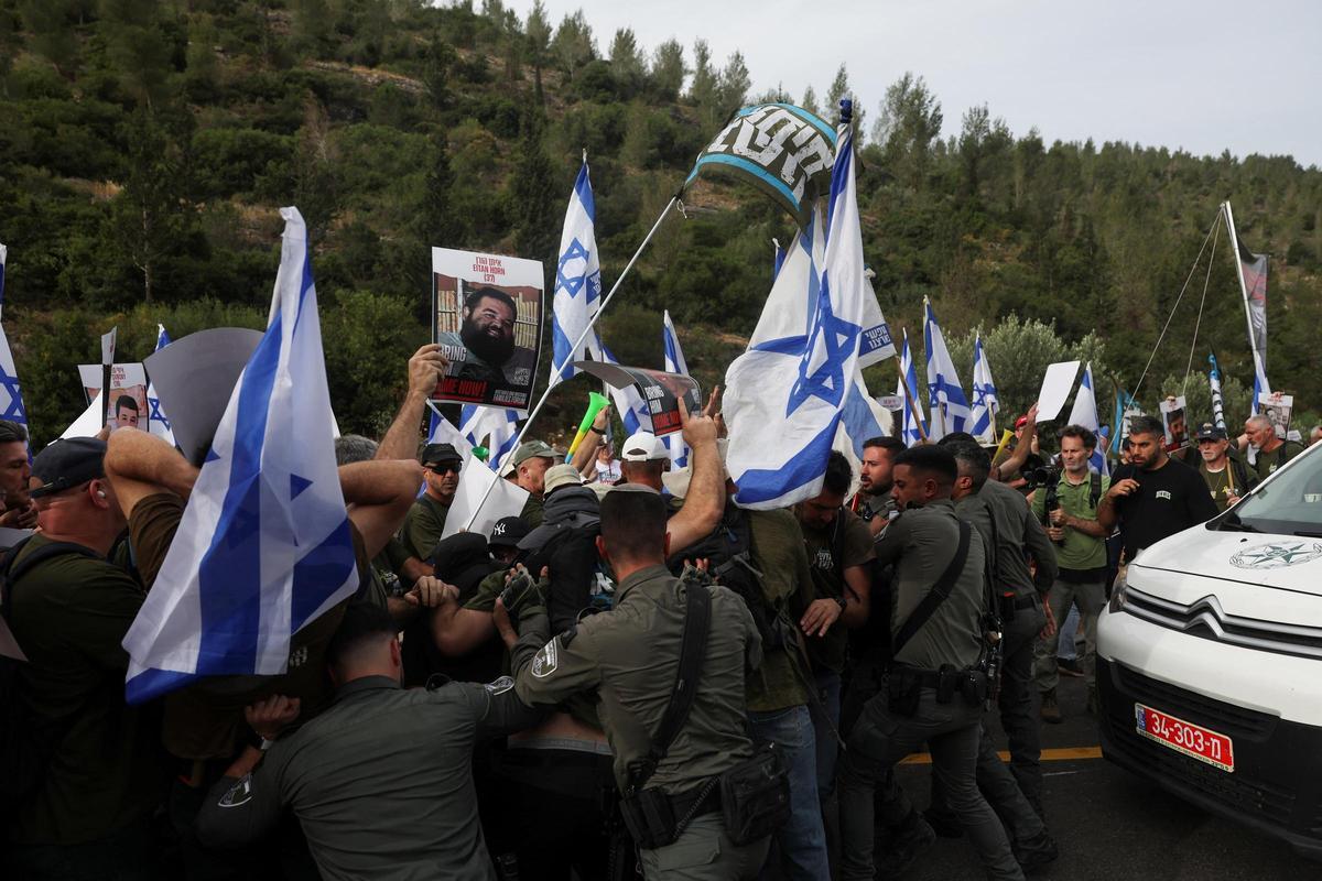 Protestas contra el gobierno del primer ministro israelí Benjamin Netanyahu en Israel