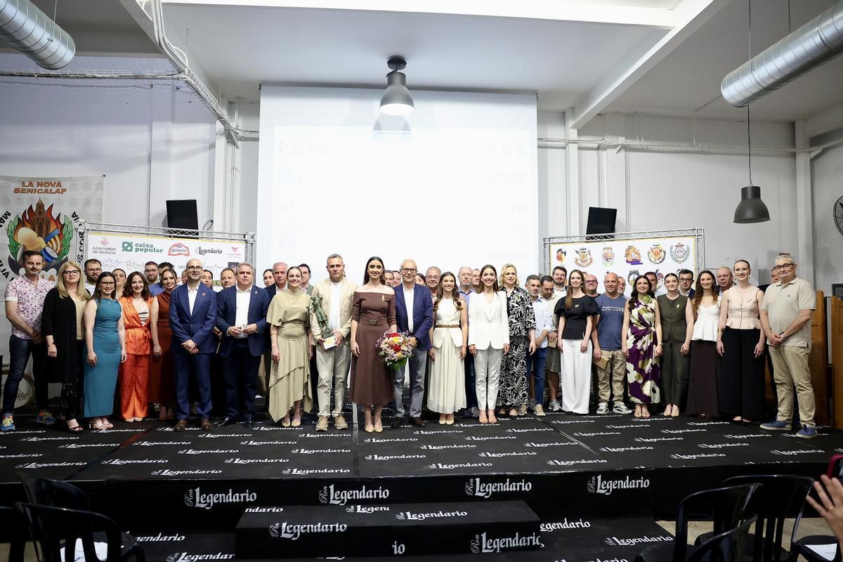 Entrega del premio Borumballa de la Federación de Primera A