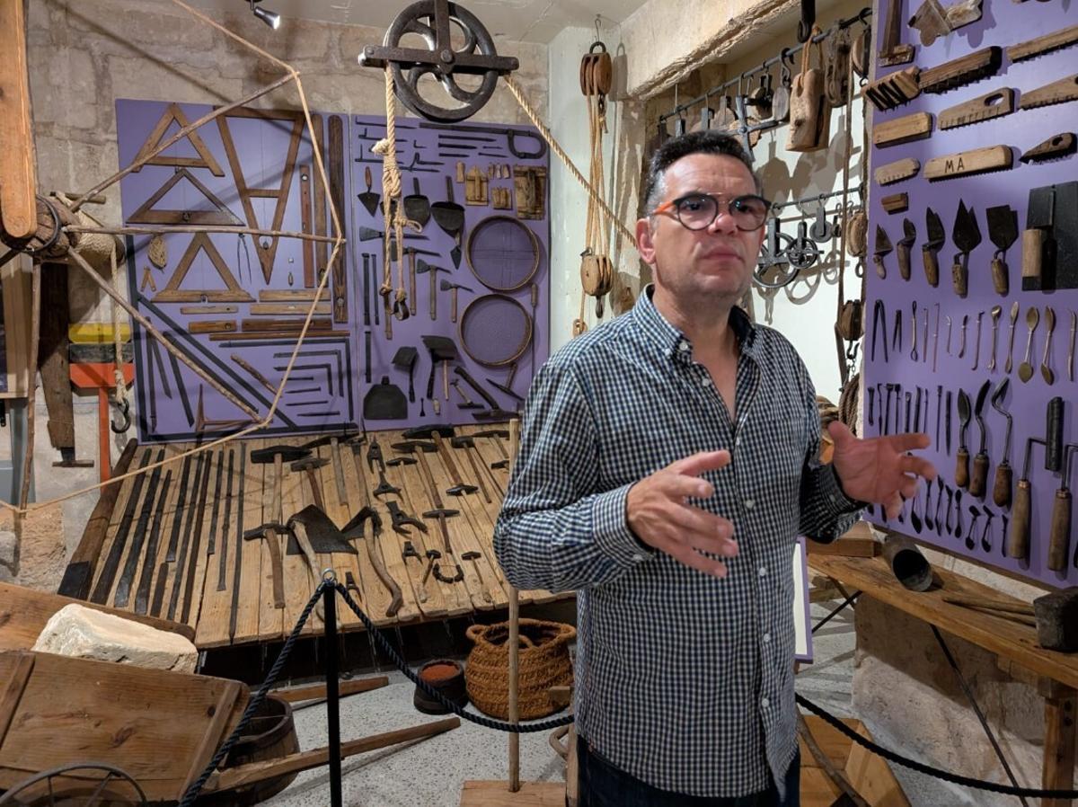 Miquel Ballester en el Etnogràfic de Campos