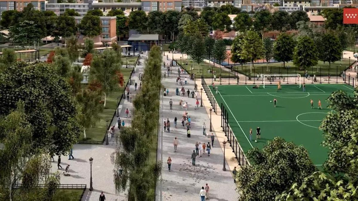 Así será el nuevo quiosco-bar con terraza del parque de Comillas: se recuperará su mítica fuente