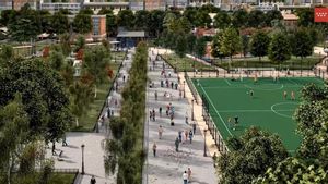 futuro parque de comillas tras las obras de la l11