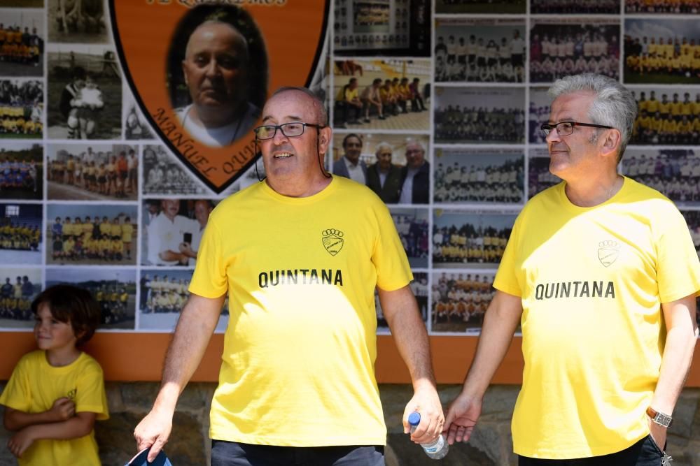 Homenaje del fútbol coruñés a Manuel Quintana