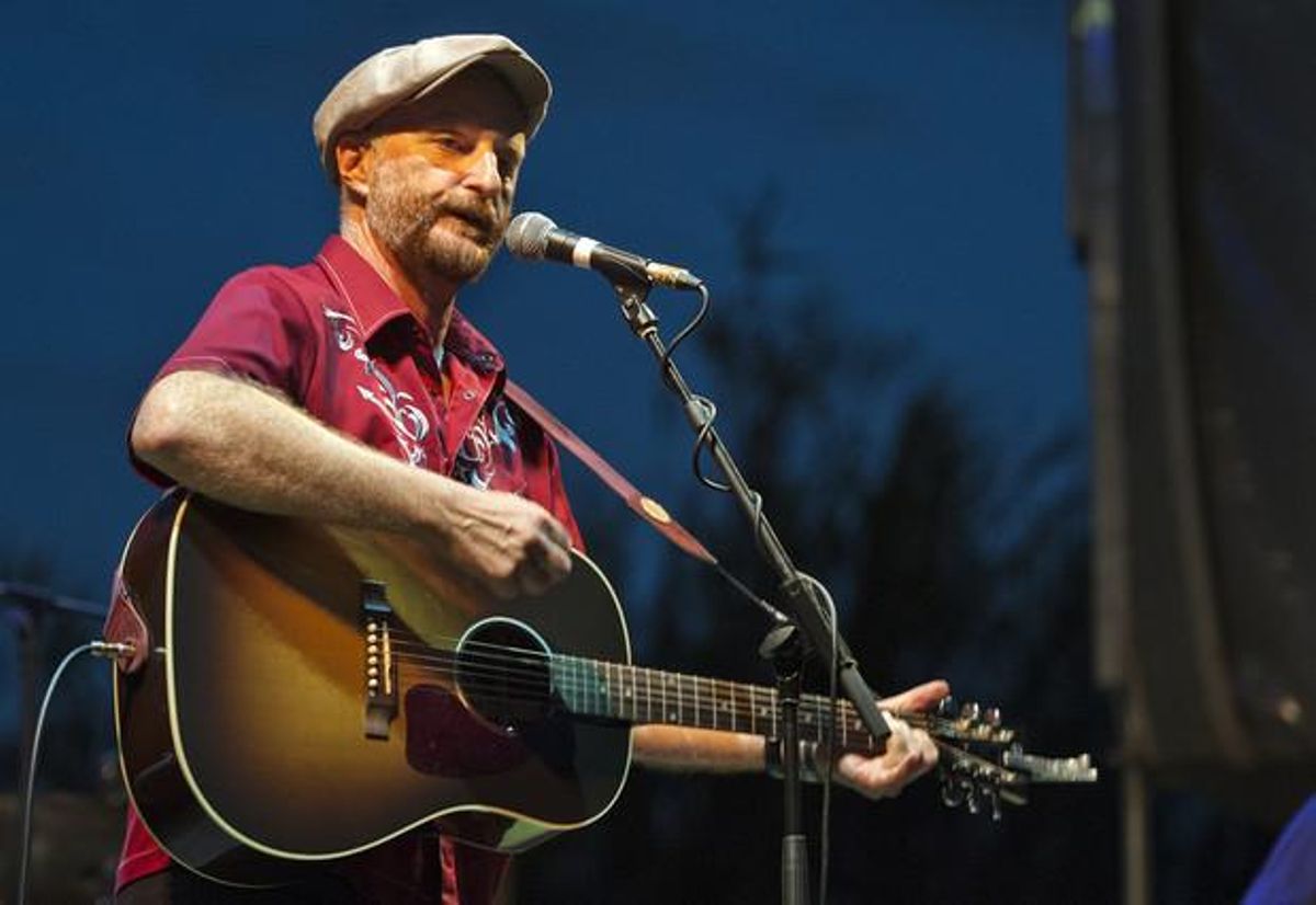 El cantautor anglès Billy {Bragg}. BARCELONA. 05.07.2013