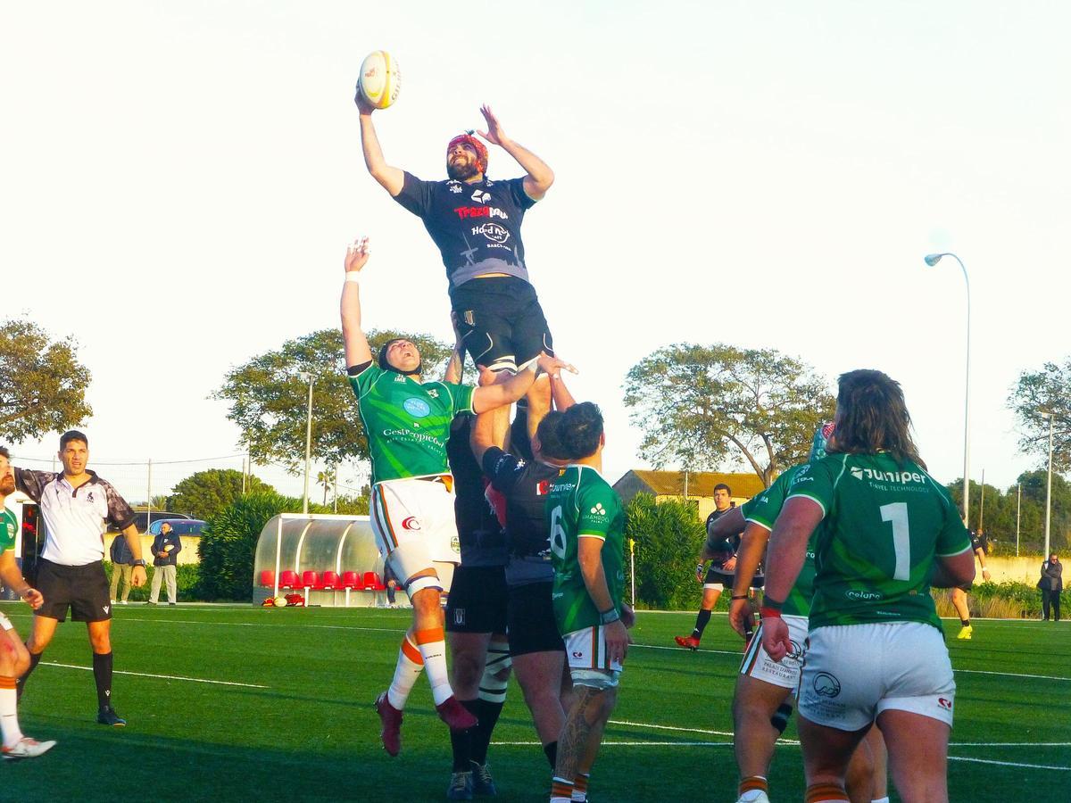 Derrota del Palma Rugby Unión ante el Barcelona Universitari Club