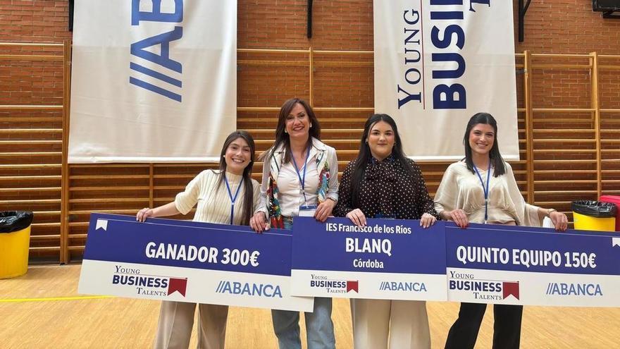 Tres alumnas del IES Francisco de los Ríos de Fernán Núñez logran el primer puesto de Andalucía en el Young Business Talents