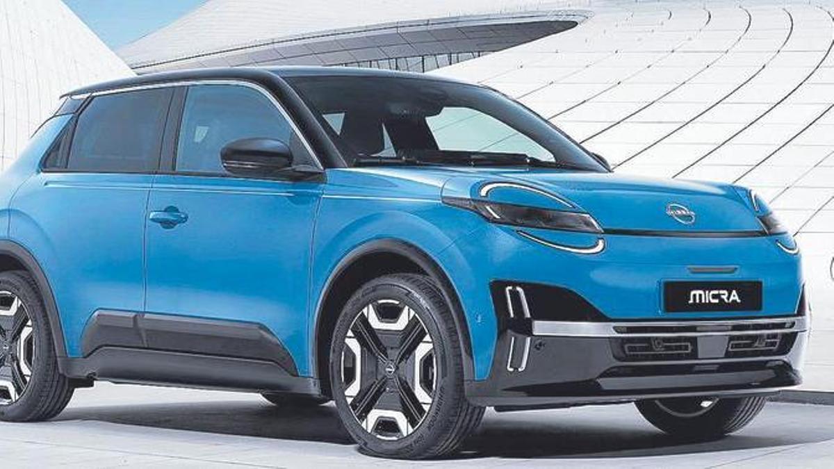 El Nissan Micra de última generación presenta un diseño muy atractivo y acorde a su nueva condición puramentge eléctrica.