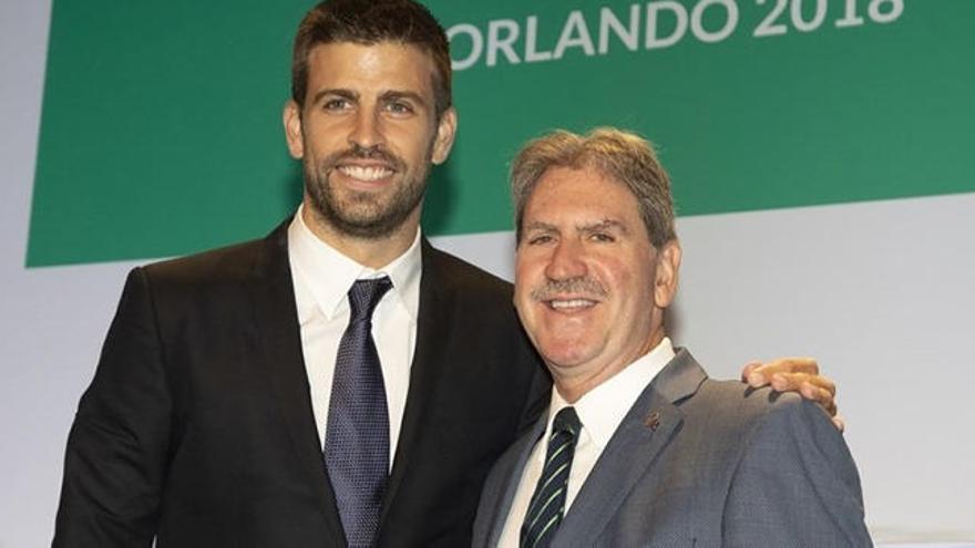 Gerard Piqué, en la votación de Orlando