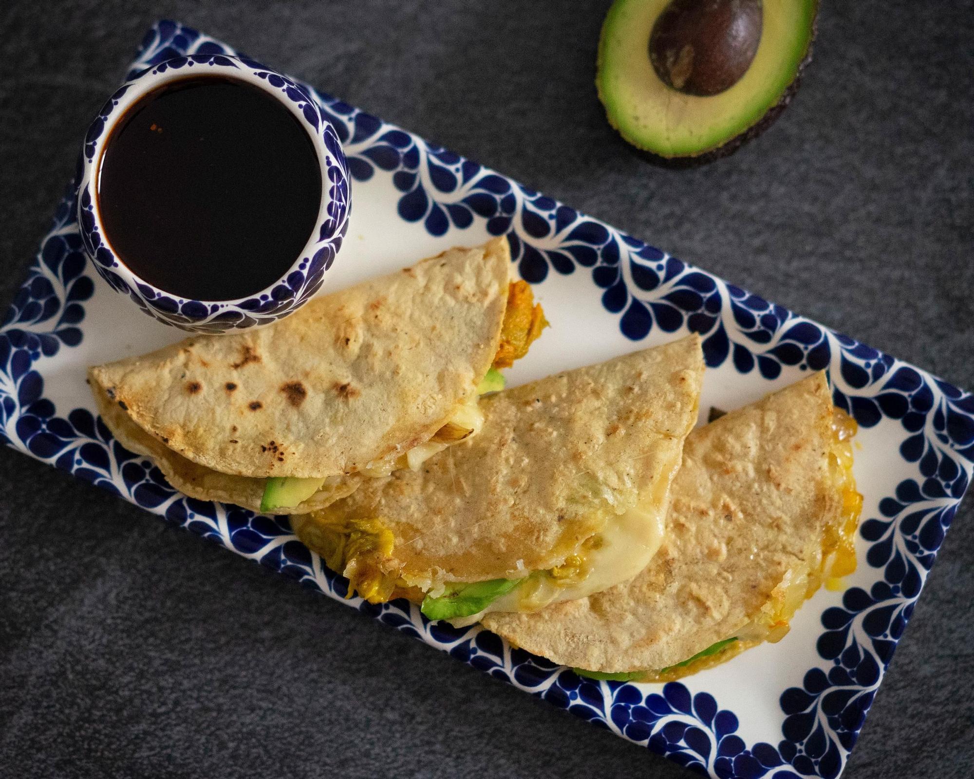 Las quesadillas son un plato estrella en la gastronomía de México