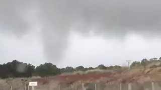 Este es el tornado que pasó desapercibido entre las lluvias de este fin de semana en Mallorca