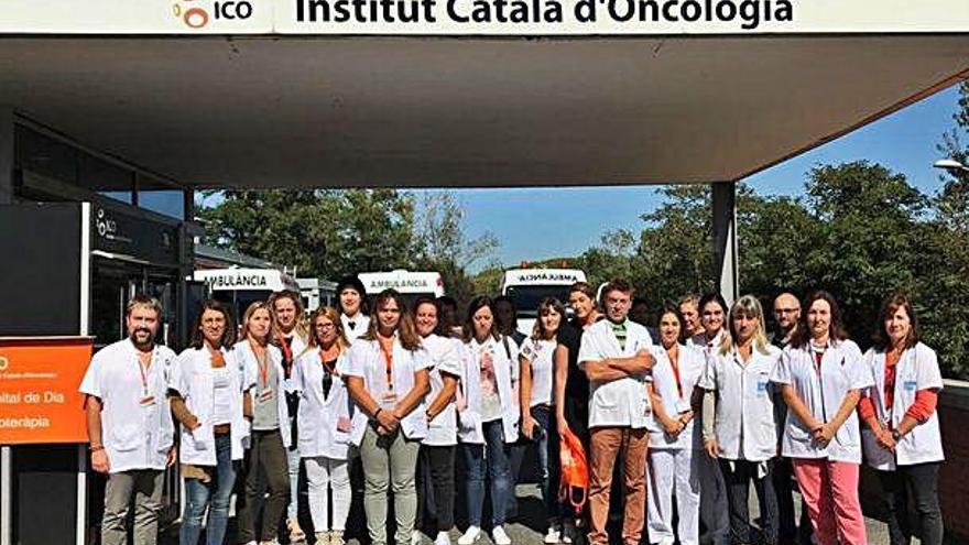 Minut de silenci  a l&#039;ICO Girona contra la violència masclista