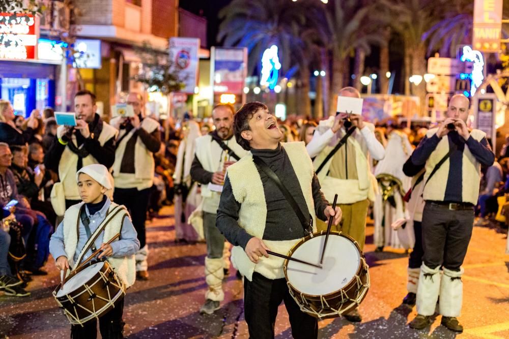 Benidorm aclama a los Reyes Magos.