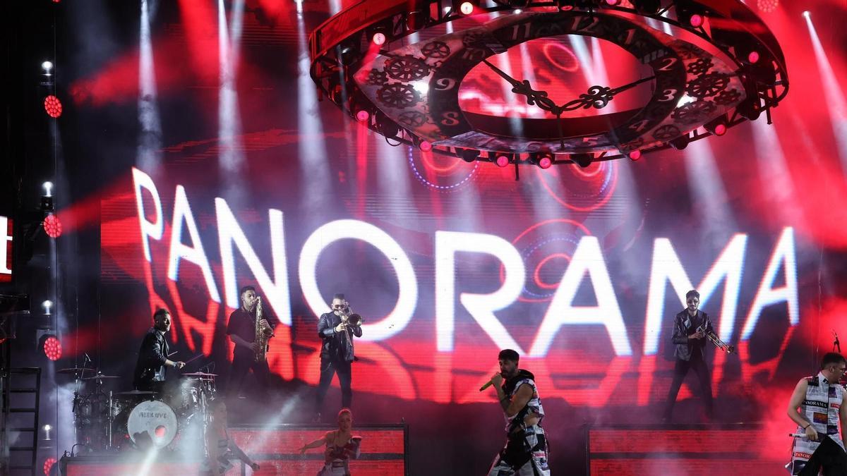 La actuación en Vila-real de la Orquesta Panorama, el pasado 17 de mayo durante las fiestas de San Pascual