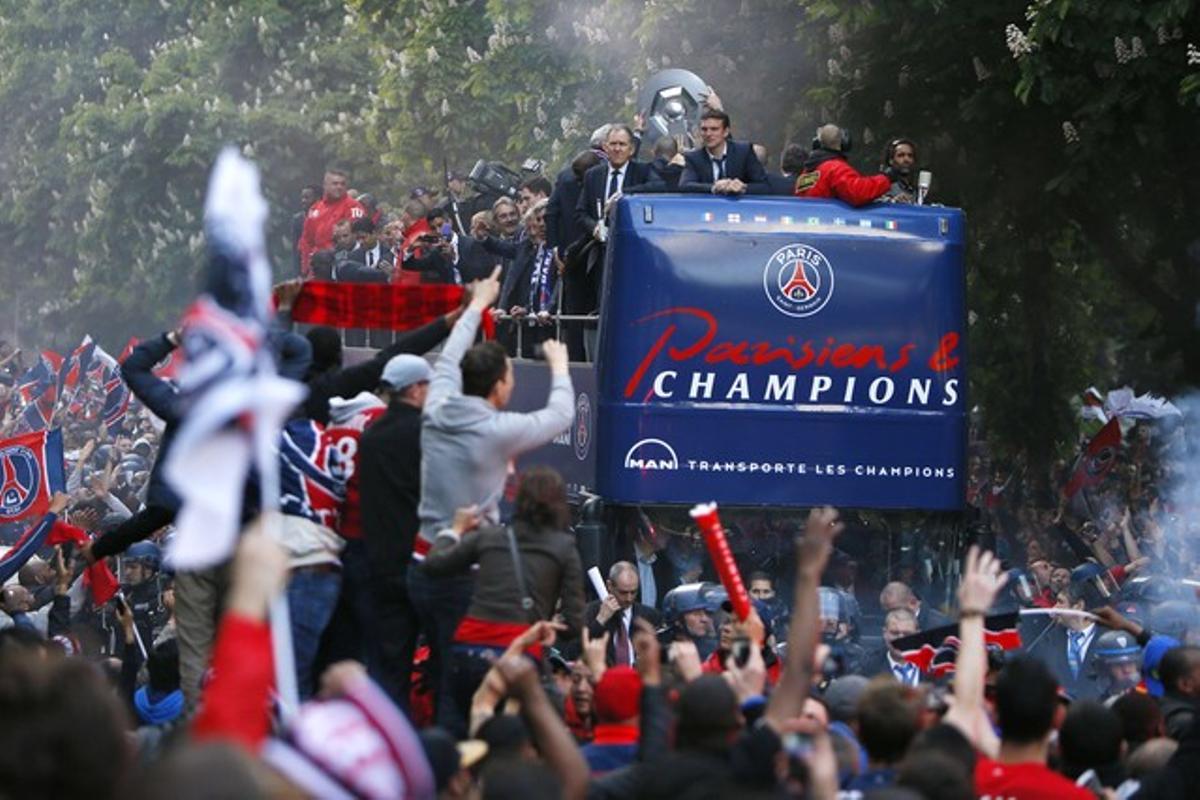 La rúa del PSG La rúa del PSG