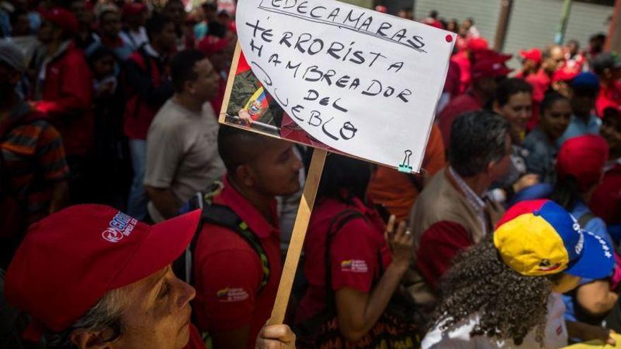 Miles de venezolanos protestan contra los &quot;salarios de hambre&quot; que reciben