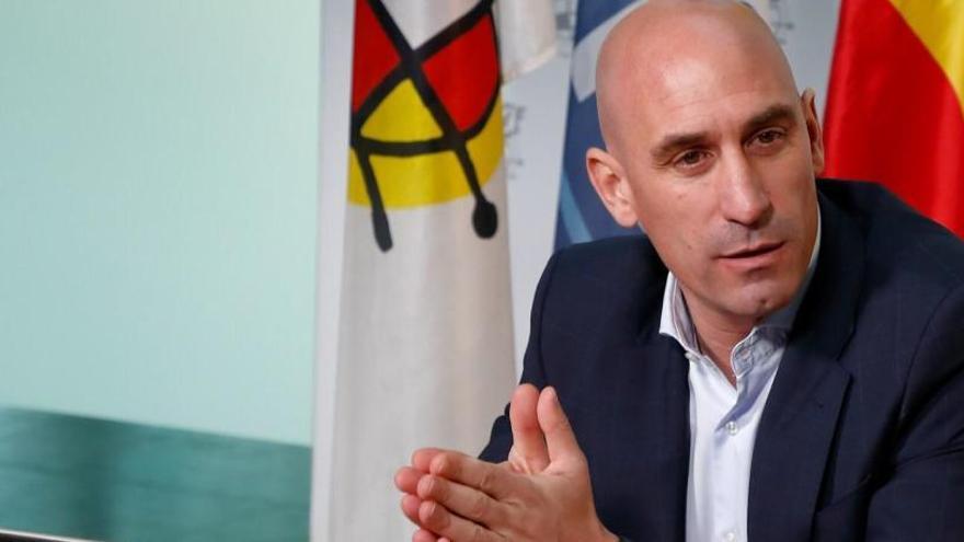 Luis Rubiales, president de la Federació Espanyola de futbol