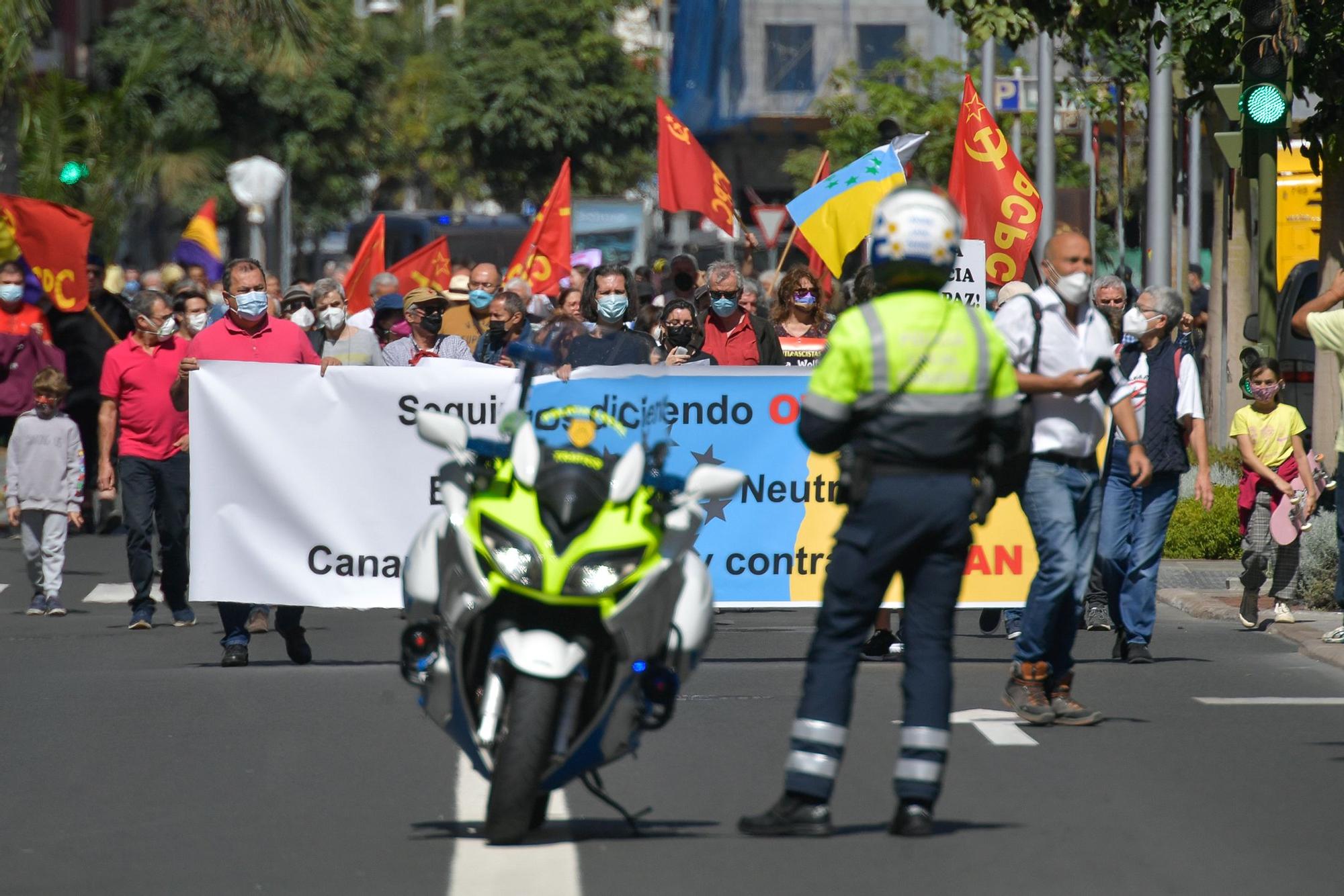 Manifestación contra la OTAN