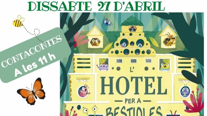 Contacontes: Lhotel per a bestioles, amb el Pallasso Andreu