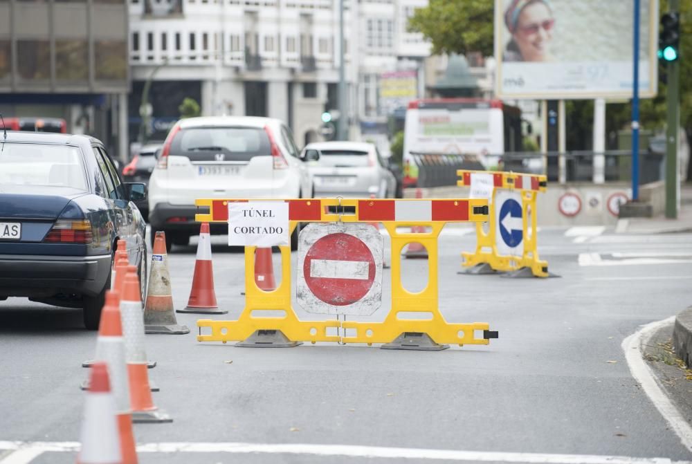 Abren el túnel de María Pita y O Parrote