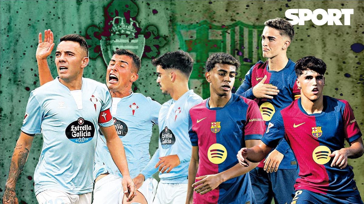 Celta y Barça, dos ejemplos de cantera