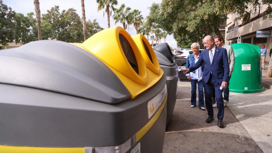 Estos son los nuevos contenedores de basura que te encontrarás ahora en las  calles de Málaga