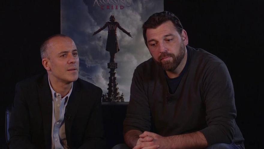 Javier Gutiérrez y Hovik presentan 'Assassin's Creed'