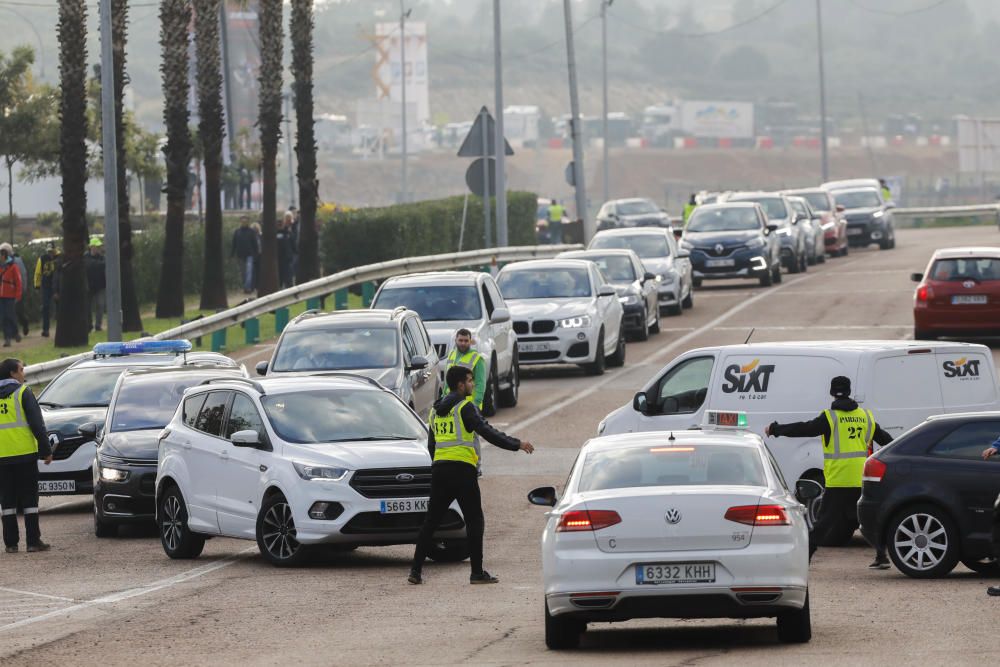 Colas para acceder al Circuit Ricardo Tormo