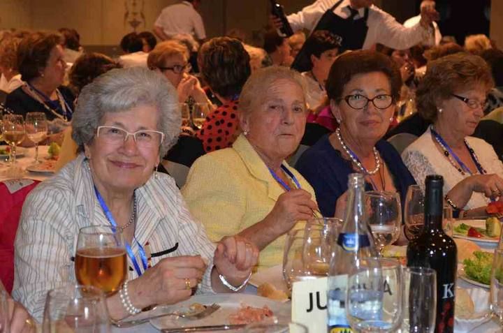 Almuerzo de la asociacion de viudas en Murcia