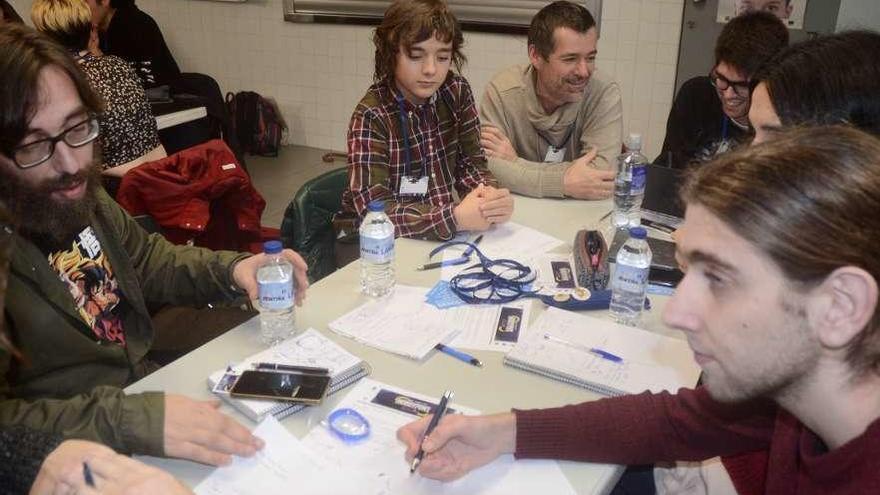 Participantes en el Global Game Jam de Pontevedra. // Rafa Vázquez