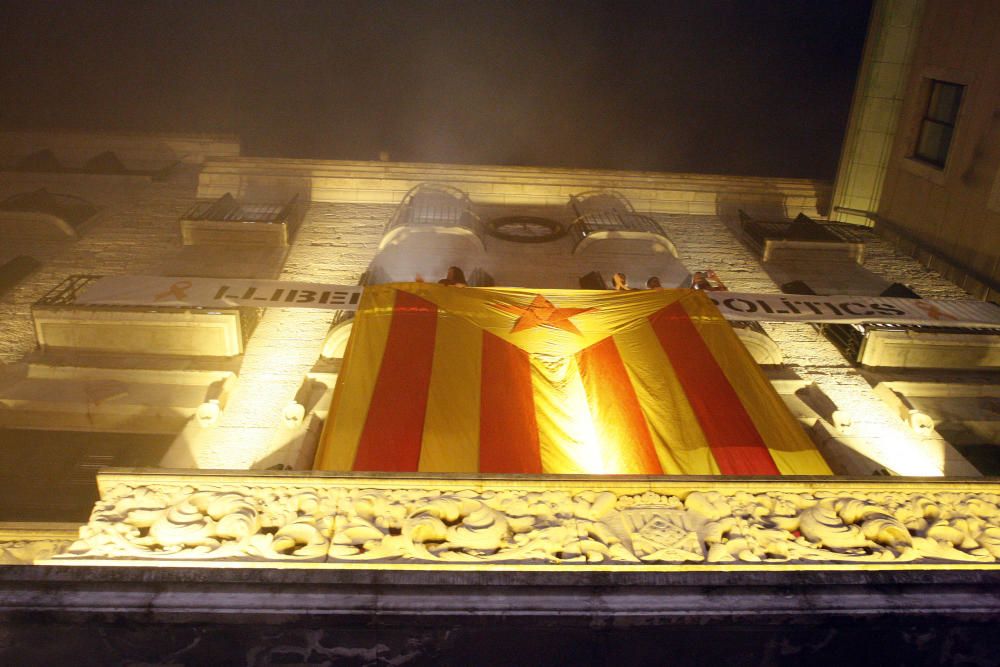 Manifestació a Girona