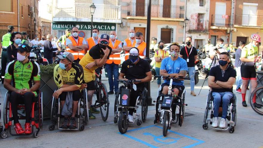 Minuto de silencio por el fallecimiento de la voluntaria de Protección Civil.