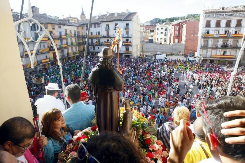 Fotogalería del chupinazo de San Roque en Calatayud