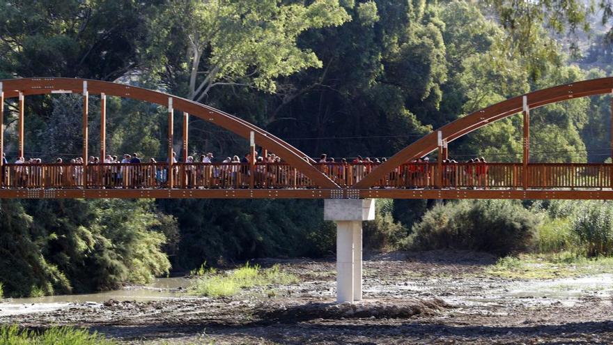 Inaugurado el primer puente del Corredor Verde del Guadalhorce