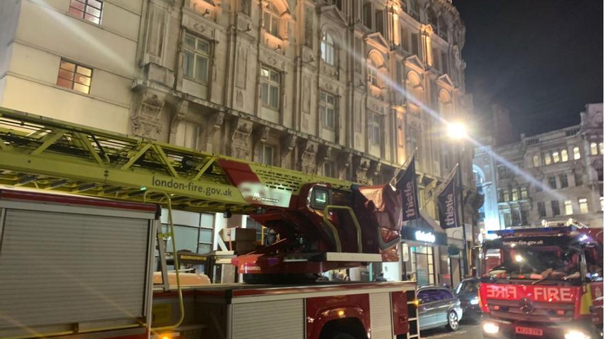 Desalojados de un hotel de Londres políticos de Ibiza por una falsa alarma de incendio