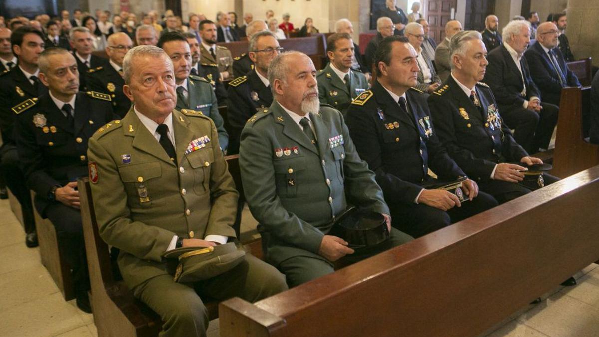 Asistentes a la celebración religiosa, en San Nicolás. | M. F.