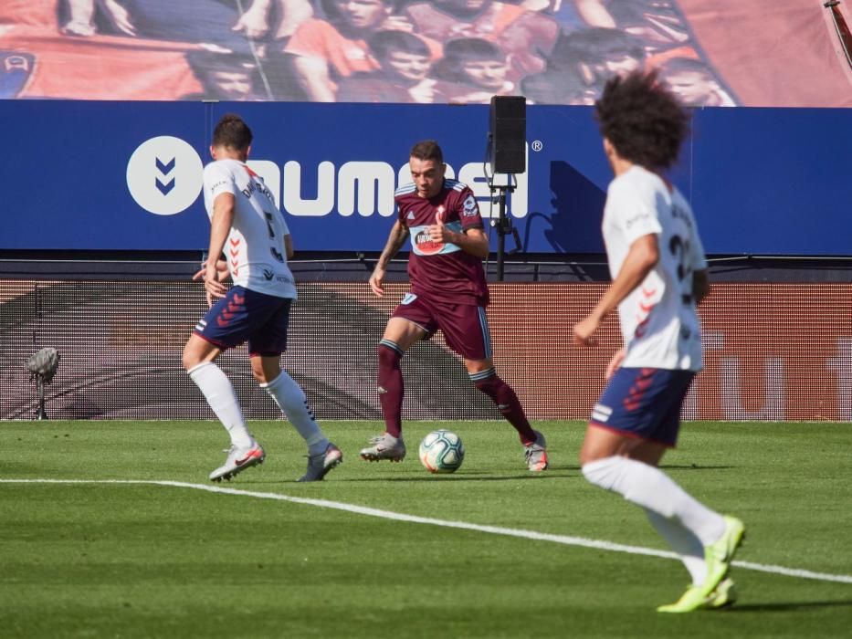 Las mejores imágenes del Osasuna - Celta. // Eduardo Sanz Nieto (LOF) | Villar López (EFE)