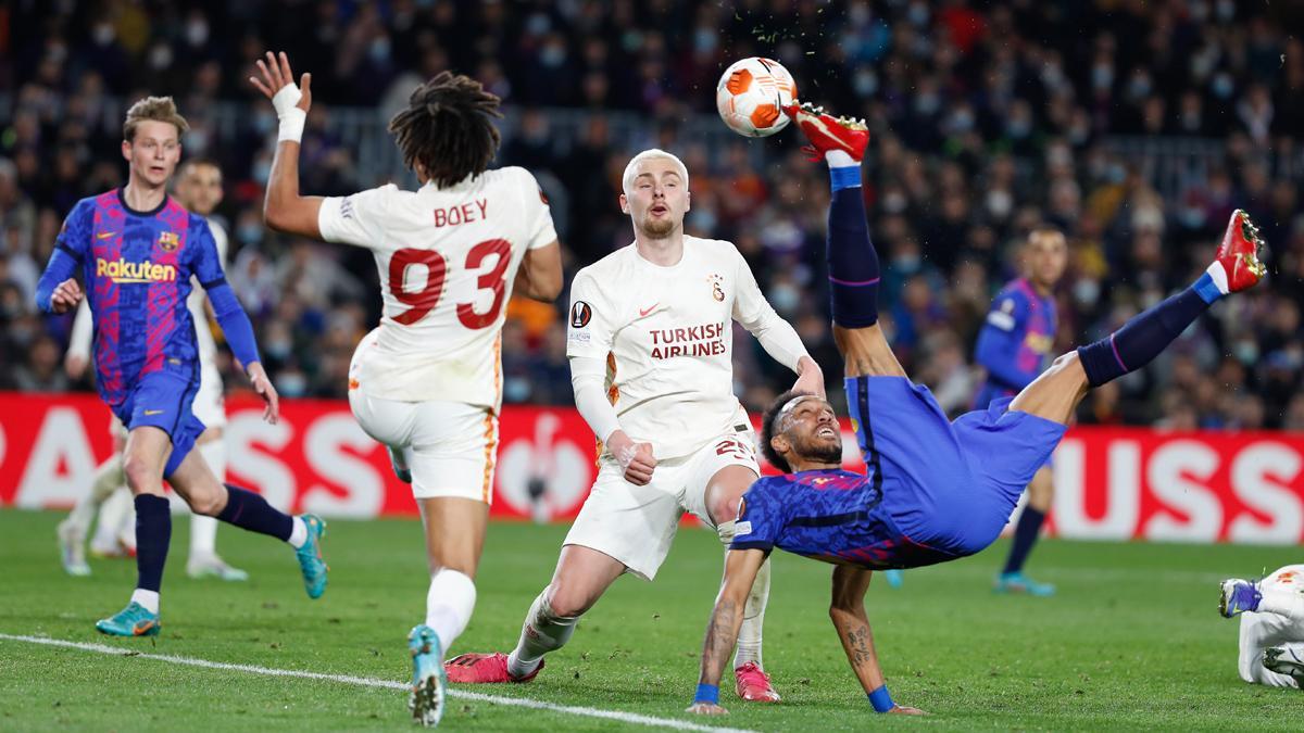FC Barcelona - Galatasaray: Jordi Alba no pudo celebrar su centenario en Europa con un tanto