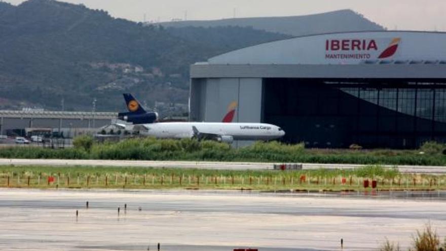 L&#039;avió de Lufhtansa, aterrat a l&#039;aeroport del Prat