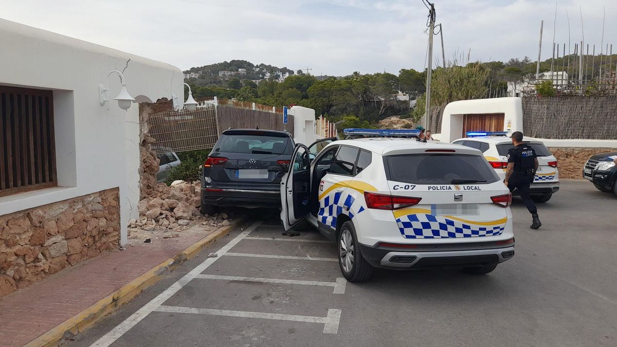 La policía atrapó al hombre en Cala Gració
