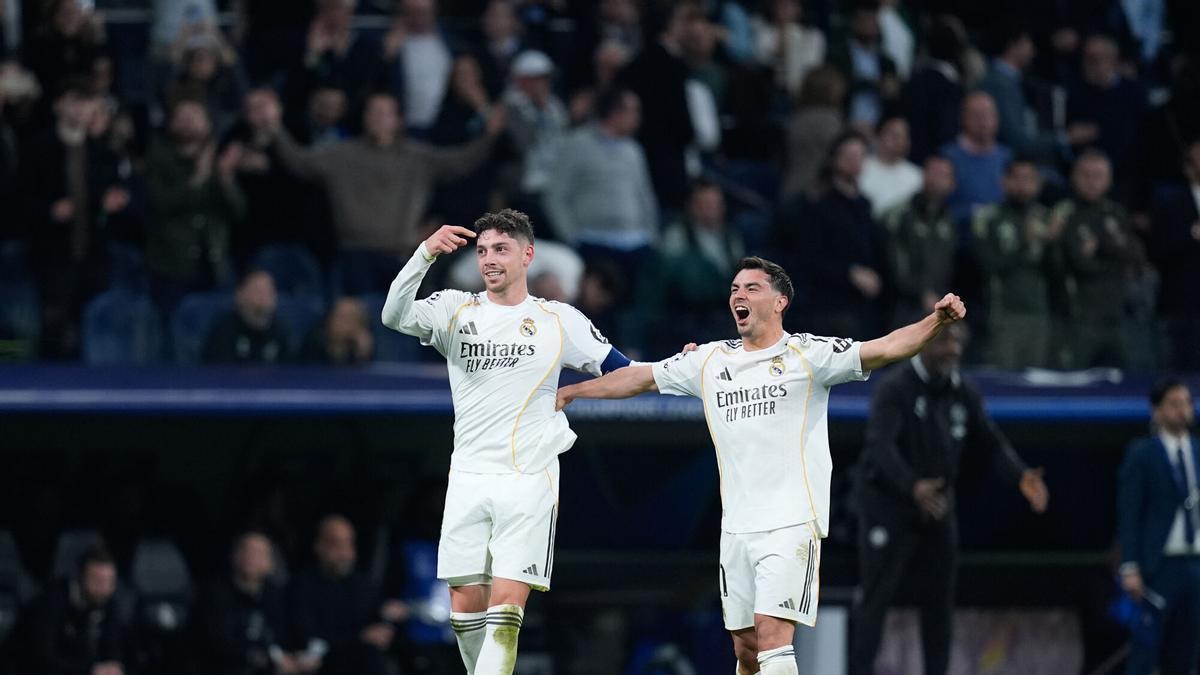 El 1x1 del Madrid ante el City